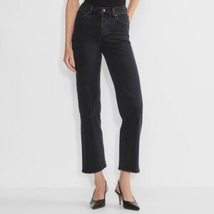 Aritzia Denim Forum Arlo High Rise Straight 28L Jeans